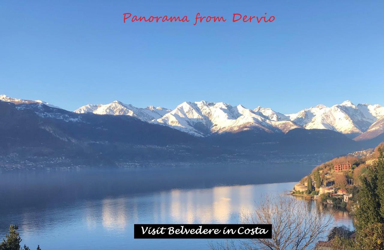 Belvedere In Costa - Lake View Беллано Экстерьер фото